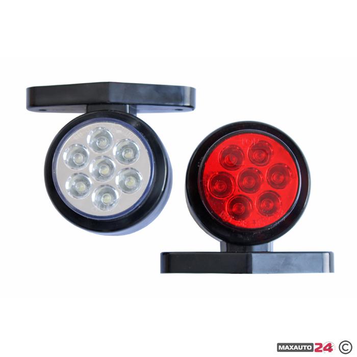 SE101 LED gabarit 24V - 1 kom (crveno-beli)