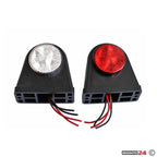 SE565 LED gabarit 12V - 1 kom (crveno-beli)