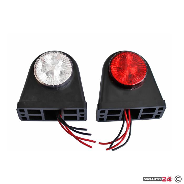 SE565 LED gabarit 12V - 1 kom (crveno-beli)