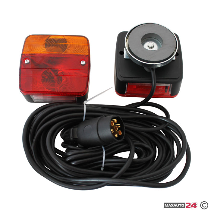 TK003A Stop lampe sa magnetom za prikolicu - set 2 kom