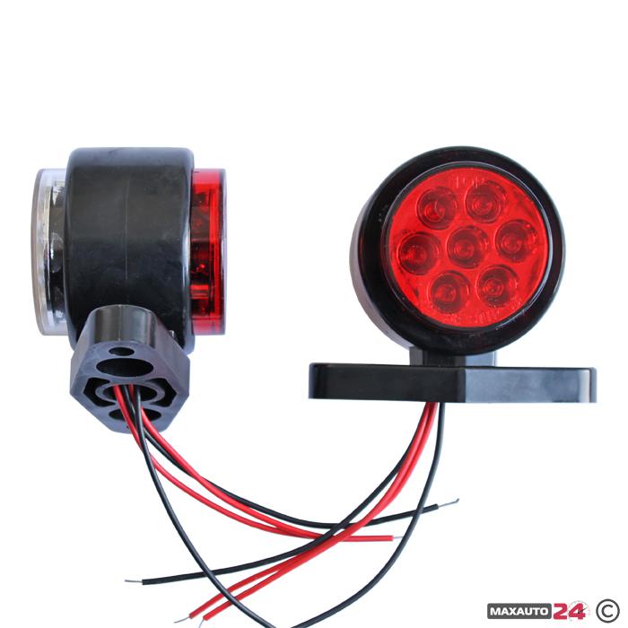 SE101 LED gabarit 24V - 1 kom (crveno-beli)