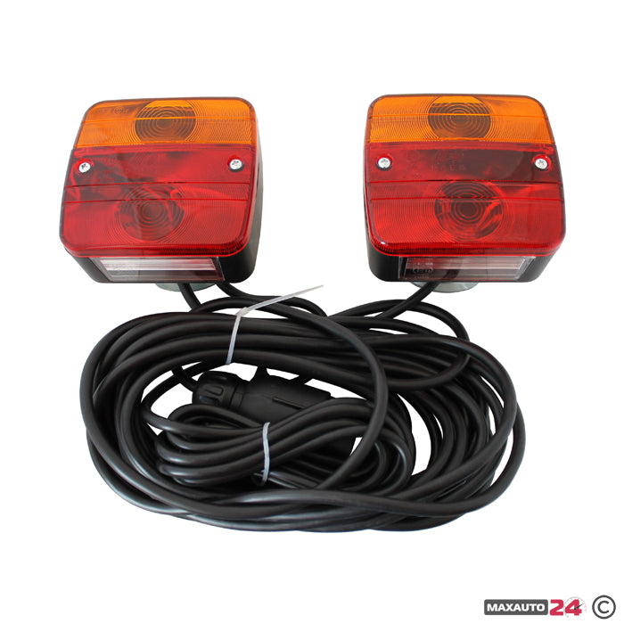 TK003A Stop lampe sa magnetom za prikolicu - set 2 kom