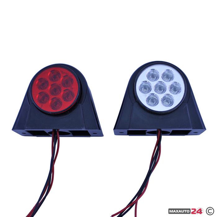 SE104 LED gabarit 24V - 1 kom (crveno-beli)
