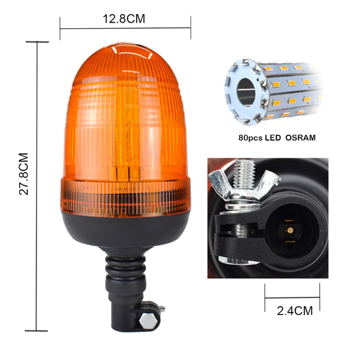PG430 Rotaciono signalno svetlo LED 12V/24V - 28�13 cm