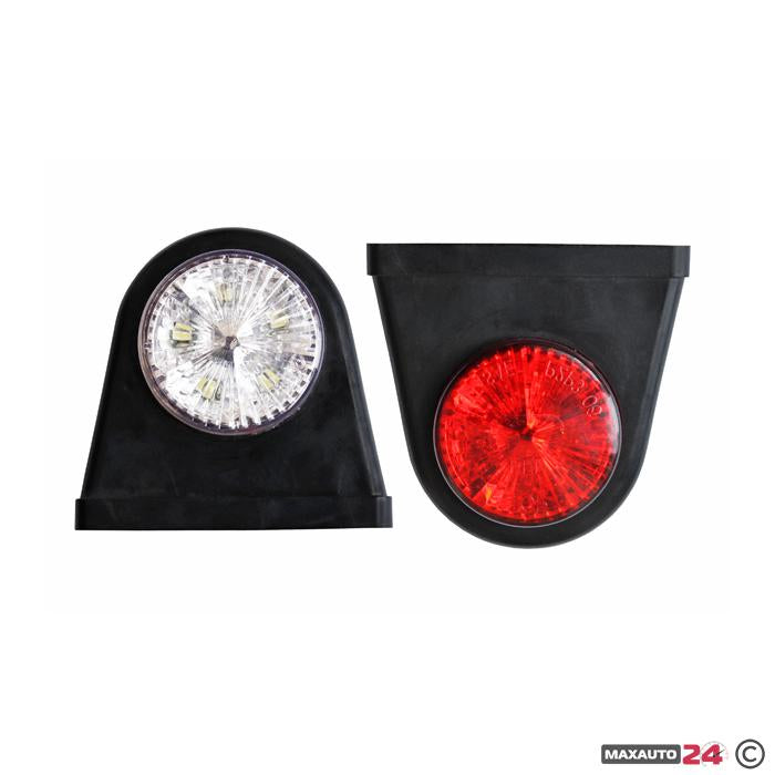 SE565 LED gabarit 12V - 1 kom (crveno-beli)
