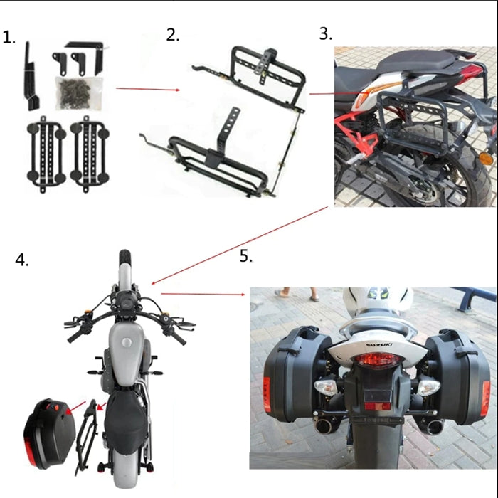 V-35 Bocni koferi za motor 2x20L - set 2 kom