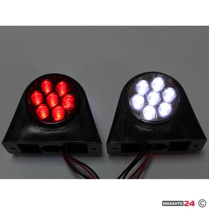 SE104 LED gabarit 24V - 1 kom (crveno-beli)