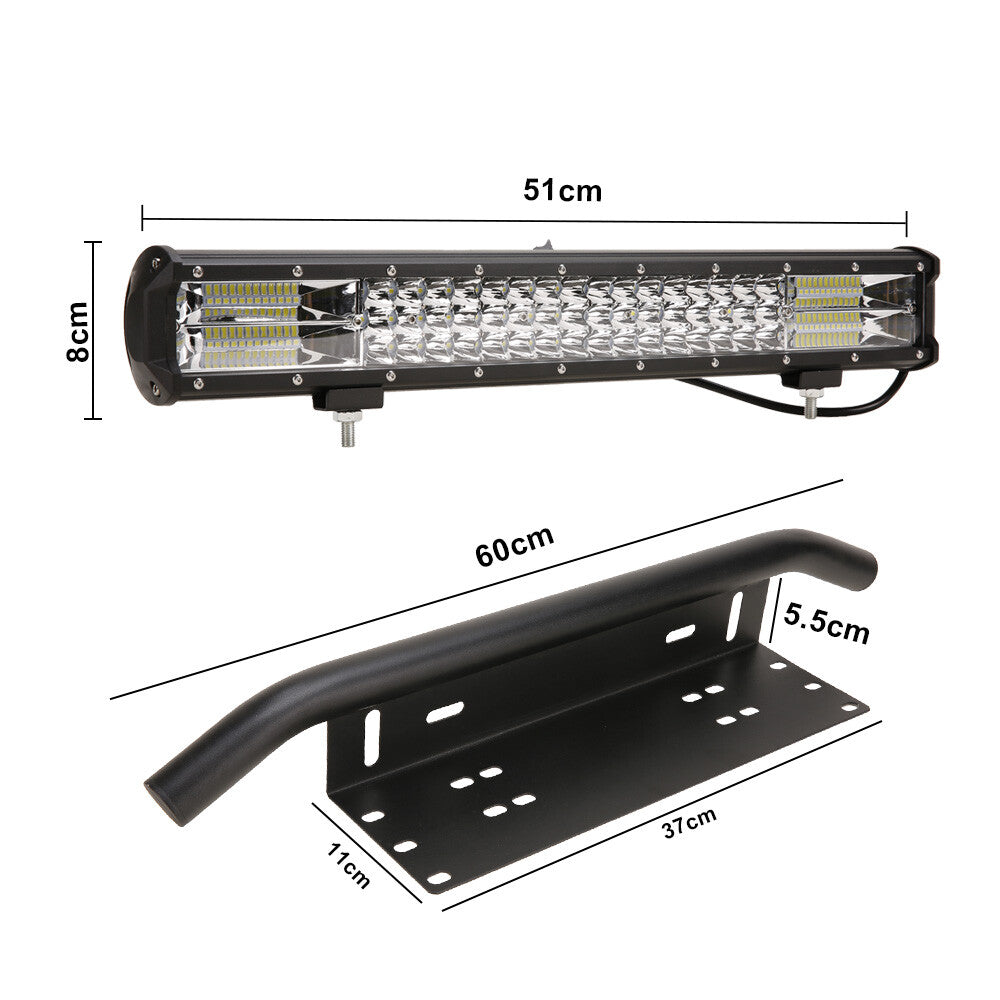 LED bar prav 55cm 324W