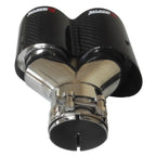 Nastavak za auspuh Akrapovic №3599-2 Dupli Y Karbon sjajni