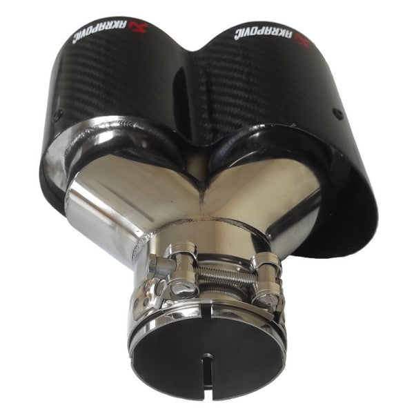Nastavak za auspuh Akrapovic №3599-2 Dupli Y Karbon sjajni