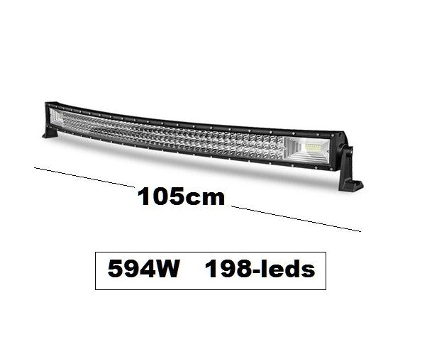 LED bar zakrivljen 105cm 594W