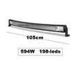 LED bar zakrivljen 105cm 594W