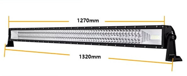 LED bar zakrivljen 130cm 300W