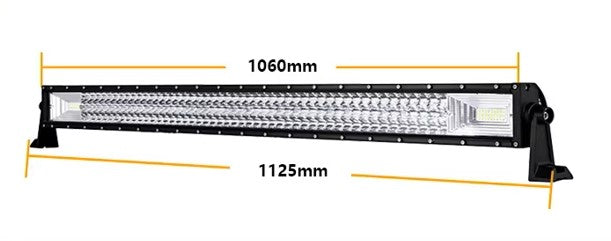 LED bar zakrivljen 105cm 240W