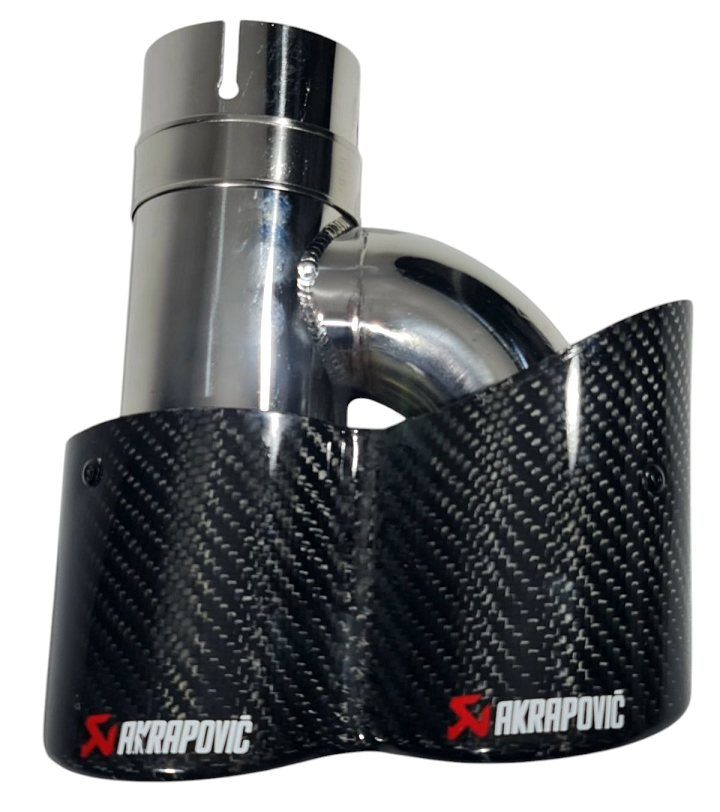 Nastavak za auspuh Akrapovic №3770-1 Dupli Y Karbon
