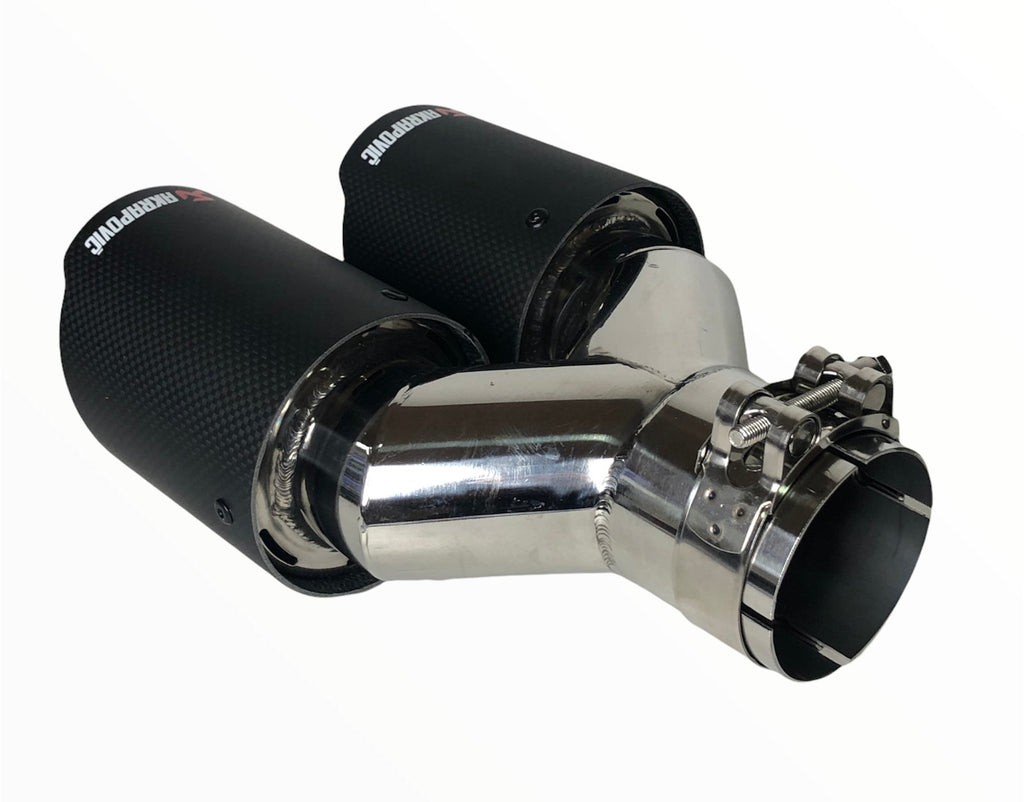 Nastavak za auspuh Akrapovic №3315 Dupli Y Karbon mat