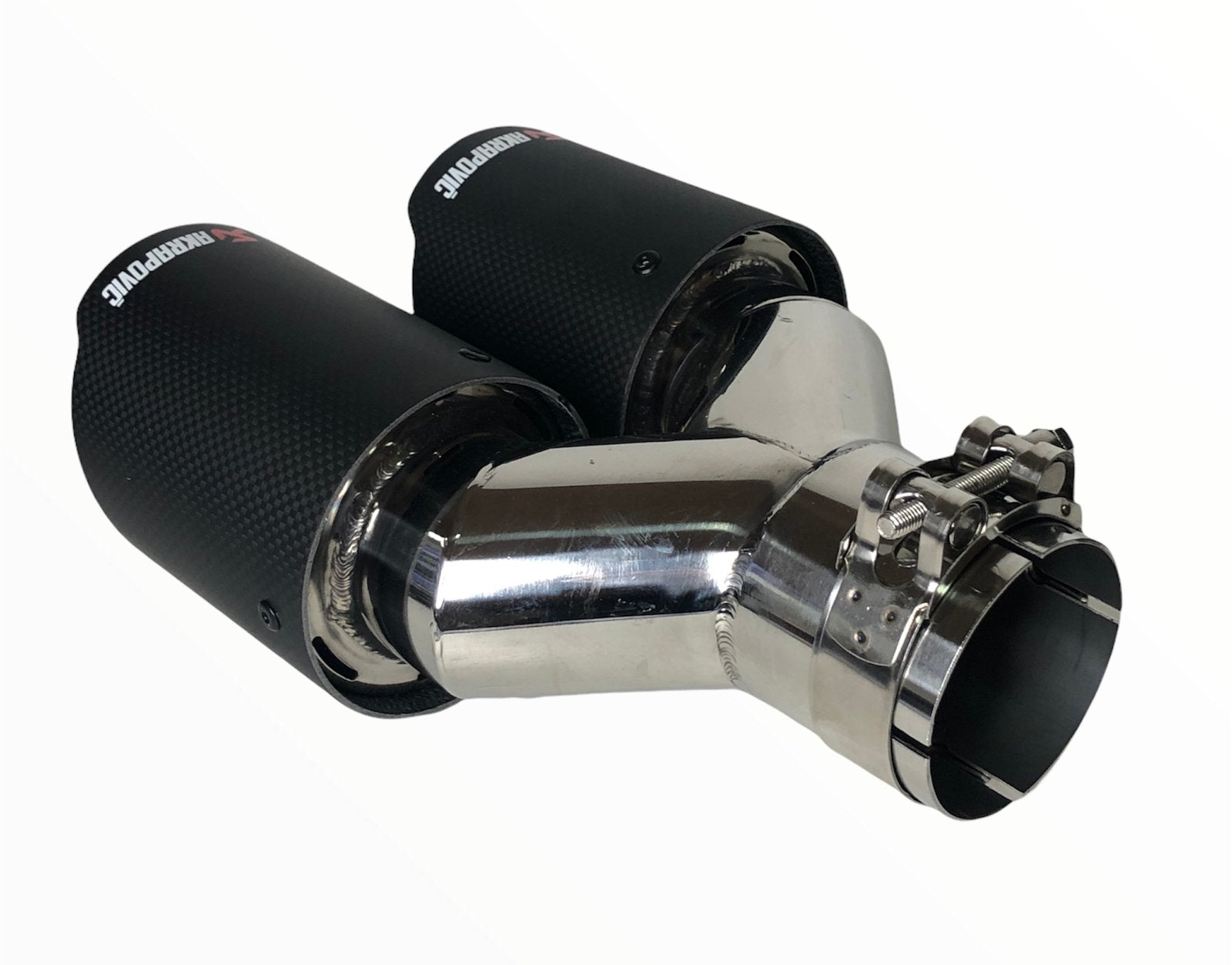 Nastavak za auspuh Akrapovic №3315 Dupli Y Karbon mat