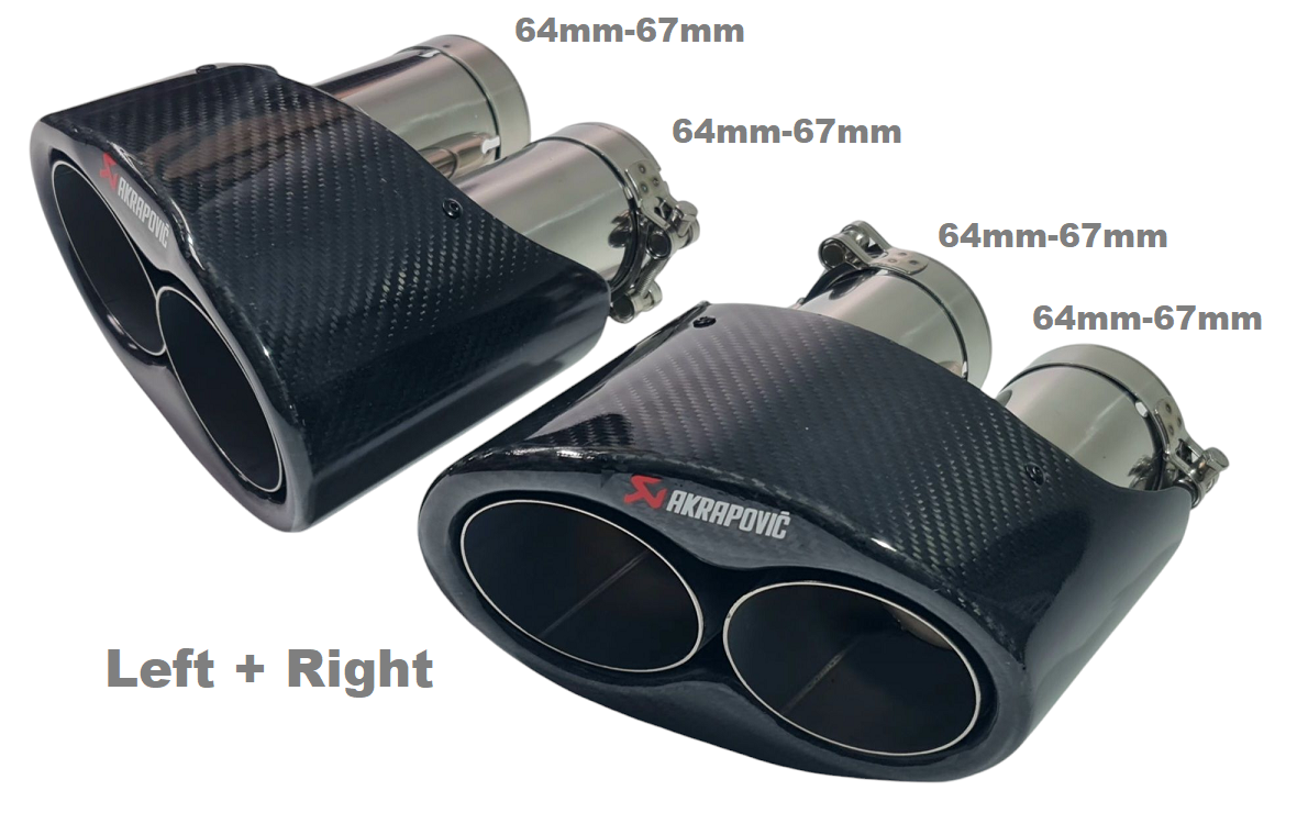 Nastavak za auspuh Akrapovic №3770-2 Dupli Y Karbon