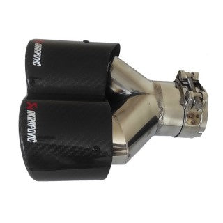 Nastavak za auspuh Akrapovic №3599-2 Dupli Y Karbon sjajni
